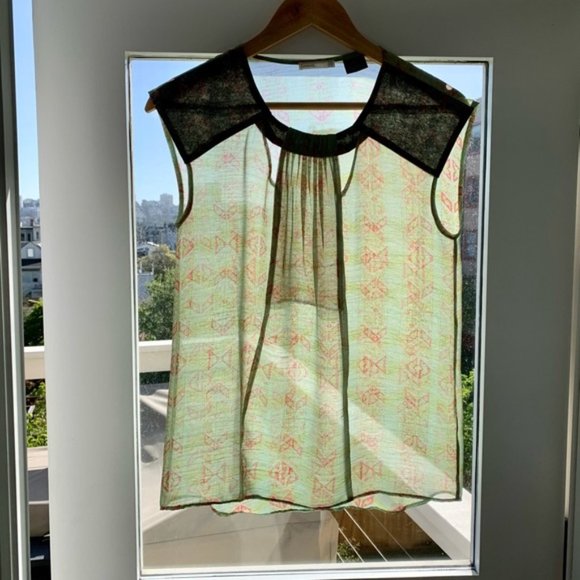 Anthropologie - Lavand Sleeveless Top XS - Picture 2 of 7